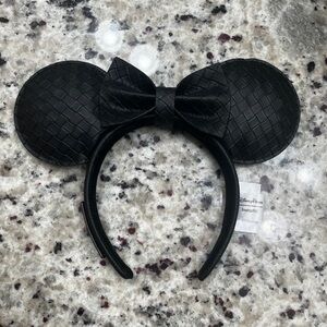 Disney Black Woven Ear Headband